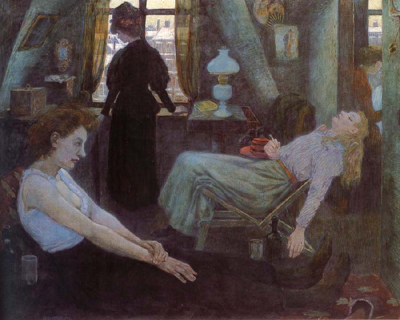 Hans Baluschek Monday morning